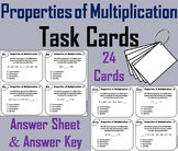 Distributive Property of Multiplication Task Cards Activit
