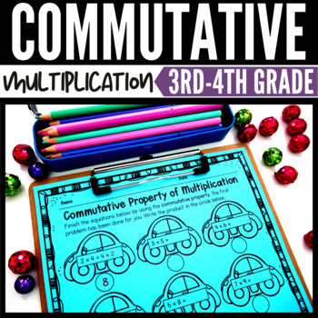 Properties of Multiplication Worksheets 3rd Grade Bundle by Raven R Cruz