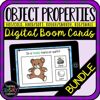 Preview of Properties of Objects Boom Cards Bundle (Distance Learning)