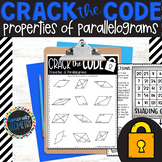 Properties of Parallelograms Worksheet - Geometry - Quadri