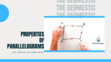 Properties of Parallelograms Guided Notes