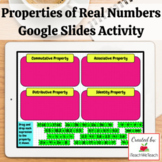 Properties Of Real Numbers Activity Teaching Resources | TpT