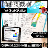 Properties of Seawater Lesson Guided Notes and Assessment