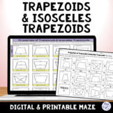 Properties of Trapezoids & Isosceles Trapezoids Digital an