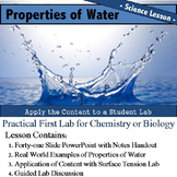 Properties Of Water Worksheet Teaching Resources | Teachers Pay Teachers