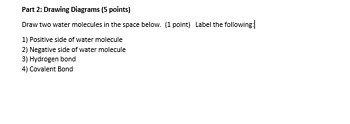 Properties of Water Quiz AND Answer Key by Schley Teach | TpT