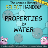 Properties of Water- SELECT Recap Handout + Answer Key by 