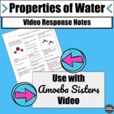 Properties of Water Video Response Sheet: Use with Amoeba 