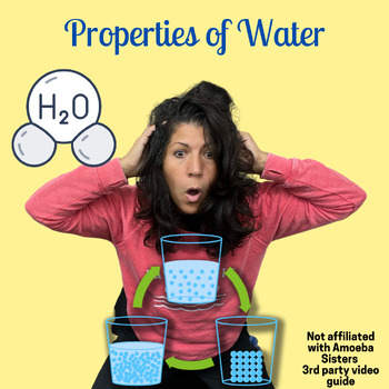 Preview of Properties of Water (a guide to the Amoeba Sister Video 3rd party)