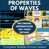 Properties of Waves Complete 5E Lesson Plan