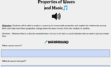 Properties of Waves and how those properties relate to music