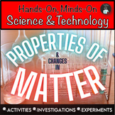 GRADE 5 PROPERTIES OF AND CHANGES IN MATTER - PRINTABLE - 