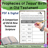 Prophecies of Jesus' Birth in Old Testament Bible Christma