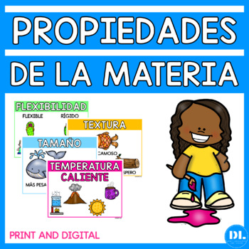 Preview of Propiedades de la Materia | Properties of Matter Spanish