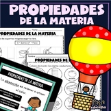 Propiedades de la Materia | Properties of matter SPANISH