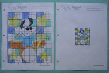 Preview of Proportional Pictures Project (Ratio and Geometry)