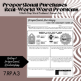 Proportional Purchases [Tax, Tip, Discount, Mark-Up] | Wor