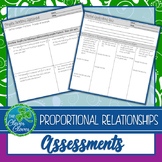 Proportional Relationships Quizzes