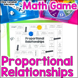 Proportional Relationship Game - 6th & 7th Grade Math Acti