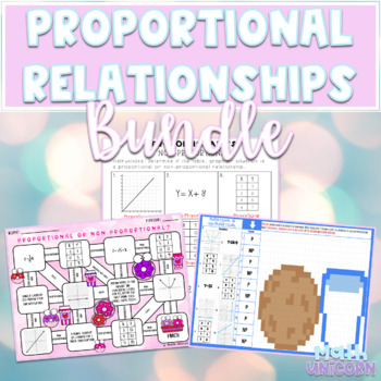 Preview of Proportional Relationships Bundle | Digital & Printable Resources