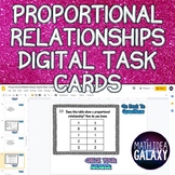 Proportional Relationships Digital Task Cards