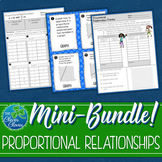 Proportional Relationships in Tables, Graphs and Equations