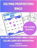 Proportions BINGO | 30 Unique BINGO Cards with Purchase!
