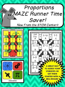 Preview of Proportions Maze Runner Game