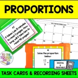 Proportions Task Cards | Digital and Printable Proportions