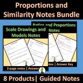 Proportions and Similarity Guided Notes for Geometry Unit 7
