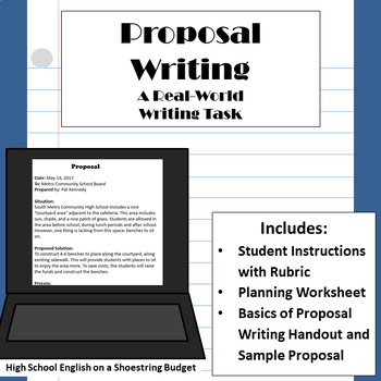 Preview of Proposal Writing, a Real-World Writing Task