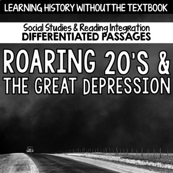 Preview of Roaring Twenties & the Great Depression: Passages - Distance Learning Compatible