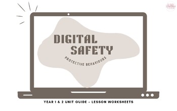 Preview of Protective Behaviours- Digital Safety (Term Plan, Worksheets and Assessment)