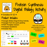 Protein Synthesis Digital Activity: HS-LS1-1