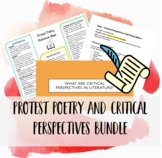 Protest Poetry and Critical Perspectives Bundle