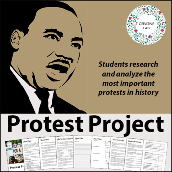 Preview of Protest Research Project - PBL