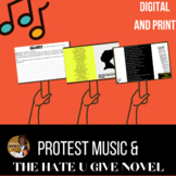 The Hate You Give Novel and Music of Protests