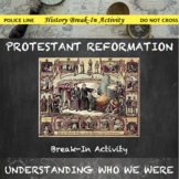 Protestant Reformation Digital Break Out DBQ Activity