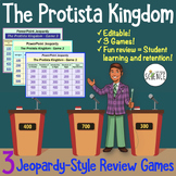 Protista Kingdom Jeopardy Games - Algae, Protozoa, Protists