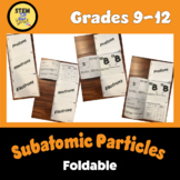 Protons, Neutrons & Electrons Foldable -- PERFECT for INTE