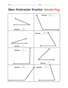 protractor practice worksheet by mighty in middle school tpt