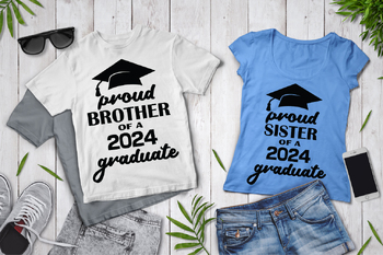 Download Proud Family Of A 2021 Graduate Svg Proud Mom Dad Sister Brother