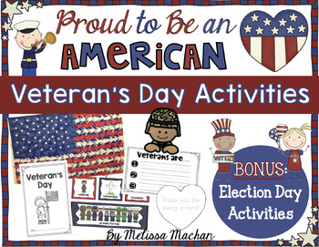 Preview of Veterans Day and Election Day Activities