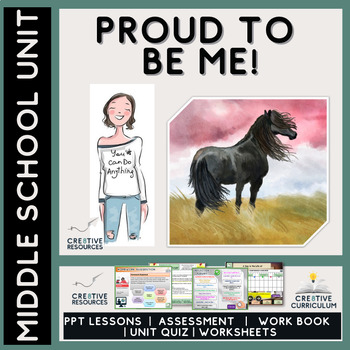 Preview of Proud to be me + Identity  - Middle School Unit