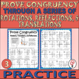 Prove Congruency through a Series of Transformations - Pra