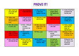 Prove It - Engaging Assessment Tool
