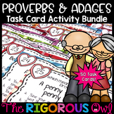 Proverbs and Adages Task Card Activities