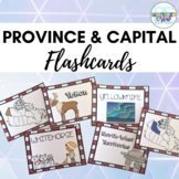 Provinces and Capitals of Canada Flashcards