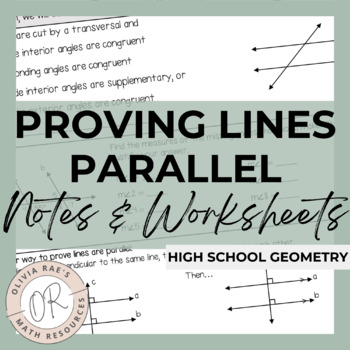 3 5 homework proving lines parallel