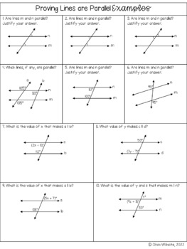 3 5 homework proving lines parallel